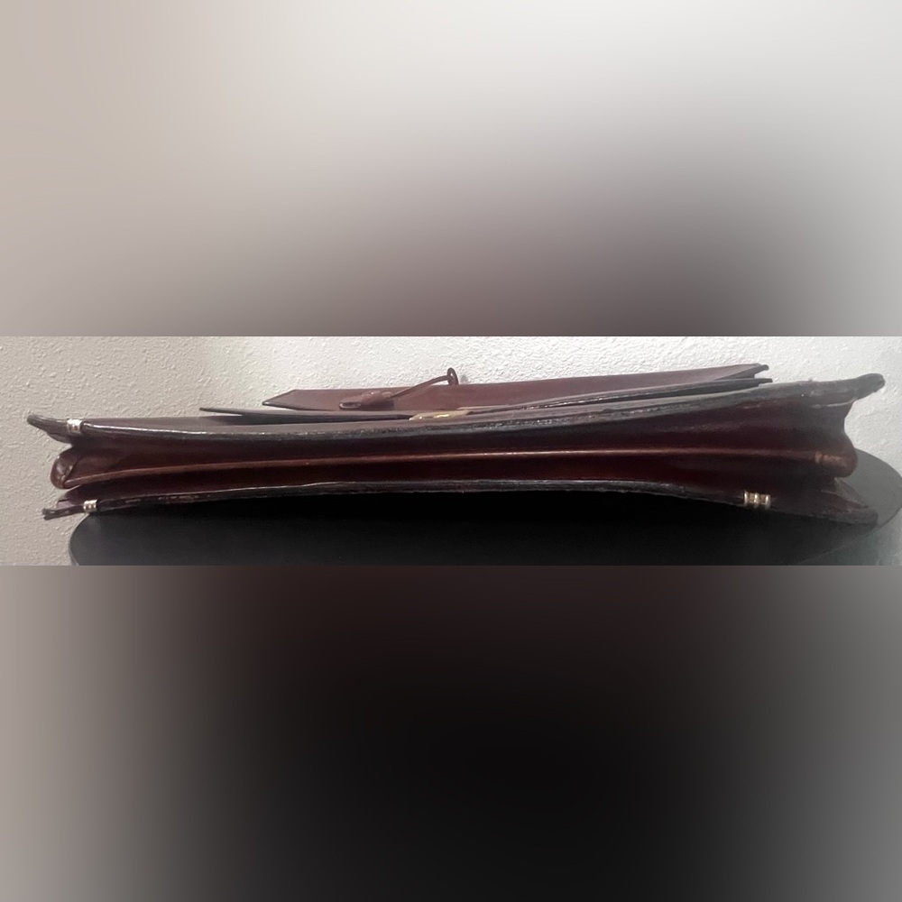 Vintage Renwick Verona Oxhide Leather Briefcase Lawyer Professional Office - Picture 12 of 16